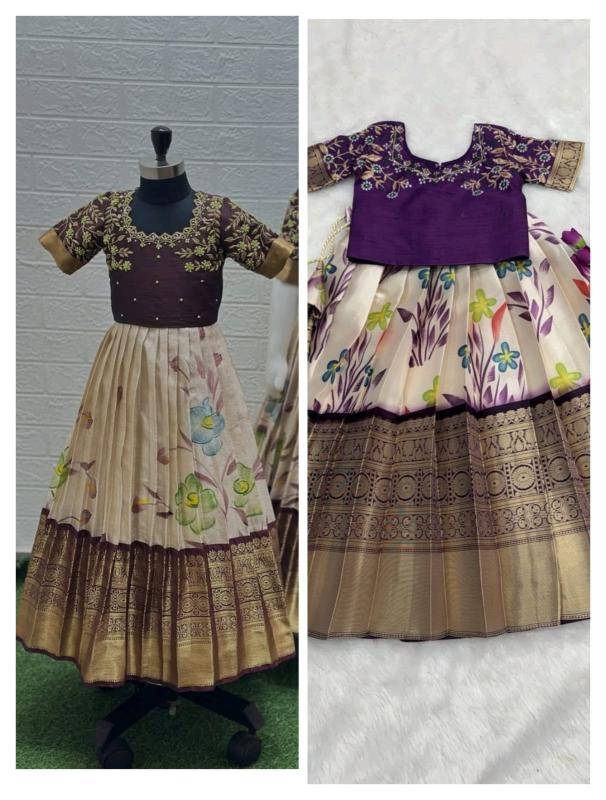 NEW LAUNCING KIDS LEHENGA CHOLI Indian wholesale clothes distributors